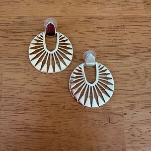 Kendra Scott Didi Gold Sunburst Earrings